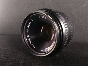 RICOH リコー XR RIKENON 1:2 50mm L レンズ カメラ 現状品 動作未確認
