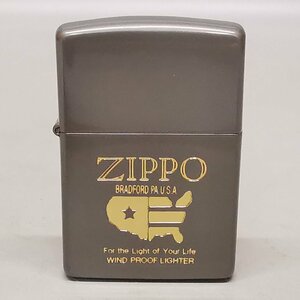 未使用 ZIPPO ジッポー 1991年製 斜めロゴ オイルライター Z5611