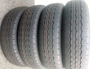 新車外し 195/80R15 107/105L LT BRIDGESTONE ECOPIAブリヂストンエコピア RD-613 STEEL 4本 200ハイエース NV350ボンゴ 2018年製 送料無料