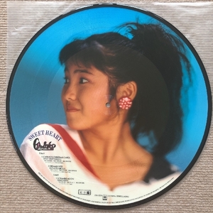 美盤 レア物 ぎんこ Gwinko 1987年 12インチEPピクチャーレコード Sweet Heart プロモ盤 国内盤 J-Pop WORLDCHAMPLOO