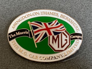 MG モーリス・ガレージ グリルバッジ カーバッジ 英国製 新品