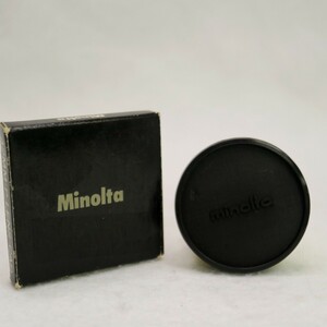 minolta 42mm-P LENS CAP ミノルタ 内径42mm カブセ式レンズキャップ レンズ用アクセサリー 外箱付 現状品 ／ 02-00218