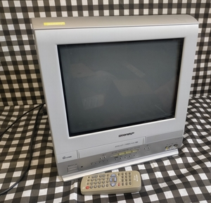 SHARP　テレビデオ VT-151F-JG リモコン付き