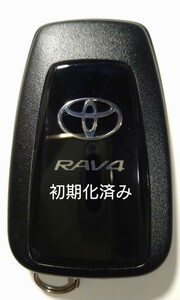 初期化済トヨタ純正 スマートキー3ボタンRAV4 基盤番号231451-0351 007-AD0027 14FAF 新品電池サービス②