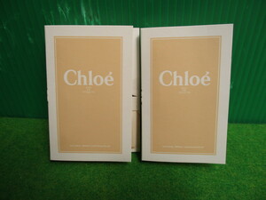 あ87　Chloe EAU DE TOILETTE / クロエ オードトワレ　EDT 1.2ml　香水　ミニボトル　サンプル品　２個セット