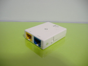 【PLANEX 小型無線LAN　Wifiリピーター MZK-RP150N 初期化済　】