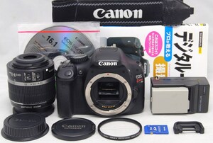 ●美品●初心者入門フルセット● Canon キャノン EOS Kiss X4 純正 レンズキット＊フラッシュ不可●届いたらすぐに撮影OK