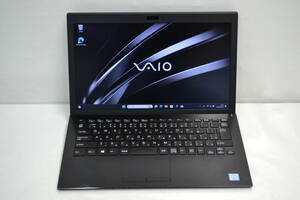 Vaio Pro PG VJPG11 (VJPG11C11N）第8世代 Core i5-8250u SSD256G メモリー8G 13.3インチフルHD液晶 Webカメラ Wifi Windows11