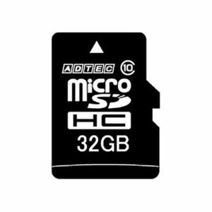 【新品】（まとめ）アドテック microSDHC 32GBClass10 SD変換アダプター付 AD-MRHAM32G/10R 1枚【×2セット】