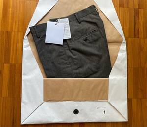 【セットアップ】新品未使用付属品完備 visvim 23ss DALTON SLACKS (W/L) スラックス パンツ スーツ ジャケット comoli auralee 取扱店購入