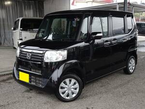 N BOX*4WD*ターボ*HID*スマートキー*左パワスラ*ナビ*Bカメラ*DTV*DVD*CD*ETC*クルコン*タイミングチェーン*110325☆