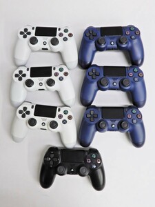 056Z326★【動作不良☆ジャンク品】PS4 DUALSHOCK4 コントローラー まとめ 7台セット 純正品