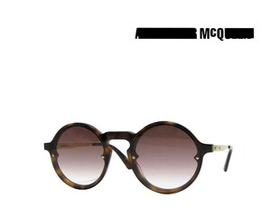 【McQueen】アレキサンダー マックイーン　サングラス　MQ0135S　002　ハバナ　国内正規品