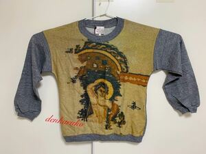 未使用タグ付★ディオニソス Dyonsos sweater★オーブ刺繍★トレーナー★XL★ヴィヴィアンウエストウッド ★MADE　IN　ITALY