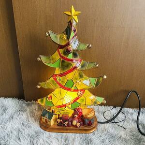 クリスマスツリー ライト 照明 ツリー クリスマス 動作品 巨大 高さ57cm