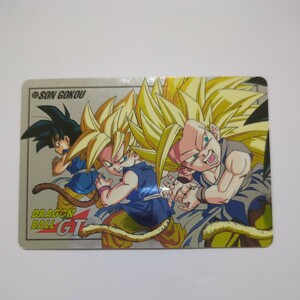 ドラゴンボール カードダス 未剥がし　No.03 SON GOKOU 孫悟空　　スーパーバトル SUPER BATTLE DRAGON BALL GT BANDAI 