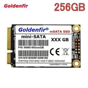 《最安新品！》SSD Goldenfir 256GB mSATA 新品 高速 NAND TLC 内蔵 デスクトップPC ノートパソコン