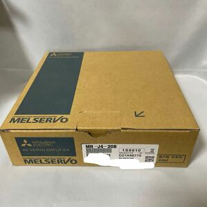 三菱電機 MELSERVO サーボアンプ MR-J4-20B 2022年製 中古保管品