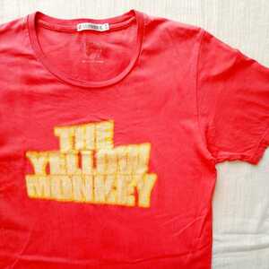 ★自己紹介必読!★送料225円【THEYELLOW MONKEY】UT Tシャツ オレンジ M★古着 おしゃれ 人気★イエモン★バンド バンT グッズ★使用感あり