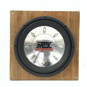 MTX AUDIO ウーハー キャビネットサイズ:約W30xH30xD30cm 重量:約8.5㎏○動作品