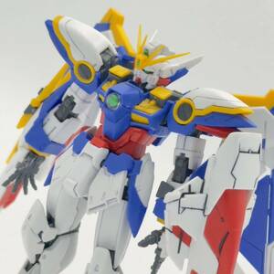 機動戦士ガンダム ガンダムW RG 1/144 ウイングガンダムEW 墨入れ完成品