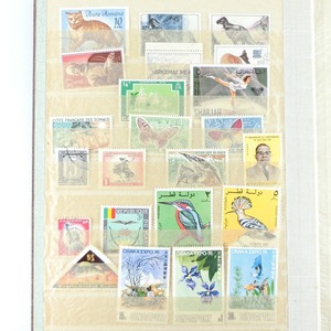 世界の切手 いろいろ BOOK 使用済み 切手 コレクション【41280206】中古