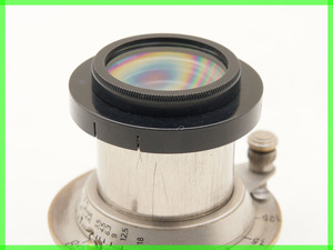 希少！ 初期 エルマー5cm 3.5cm 36mm被せ 無色 フィルター Rare! A36 Slip-on Plain Grass Filter Early Type for Leica Elmar 5cm 3.5cm