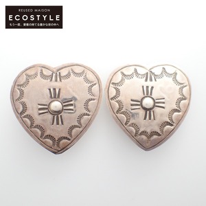 Harpo ハルポ Ron Herman ロンハーマン別注 STERLING 11G Heart Earrings ハートモチーフ ピアス シルバー レディース