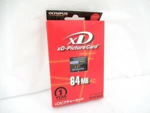 【OLYMPUS/オリンパス】卯①661//XDカード/64MB/XD PICTURE CARD/XDピクチャーカード/箱付き美品