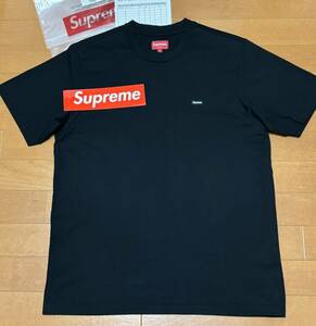 19ss 美品 supreme small box tee black size S boxステッカー付 24ss