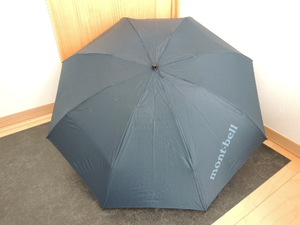 Ｐ６６３　【ＵＳＥＤ】　　傘 　モンベル　mont-bell 　男女兼用　日傘　雨傘　 長/折畳傘