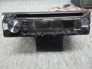 ▼動作OK ケンウッド KENWOOD U300BT CD USB AUX Bluetoothオーディオ ラジオ 1DIN CDデッキ CDプレーヤー オーディオ 中古品