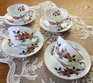 Noritake ノリタケ スタジオコレクション カップ&ソーサー 4客 新品