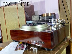 レコードプレーヤー Exclusive P10 パイプ2種/ウエイト2種等付属 当社整備/調整済品 Audio Station