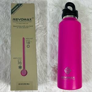 新品未使用 REVOMAX2 水筒 マグボトル 592mL ピーチピンク
