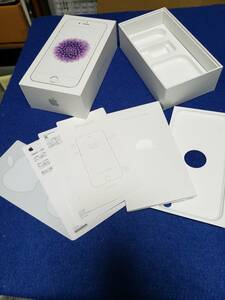 空箱のみの出品です　BOX2 iPhone ６ SILVER 16GB MG482J/A の箱だけです 付属品は写真にあるもののみ　まとめ取引歓迎