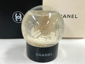 CHANEL シャネルスノードーム ココマーク CC 2012’VIP 顧客限定ショッピングバッグ ショッパー ノベルティ ガラス レディース ブラッ