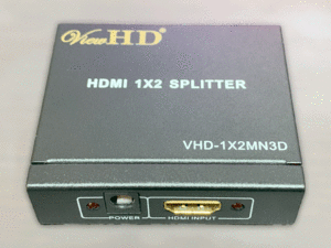 8053 u9 HDMI スプリッター 分配機 分配器 1入力2出力 VHD-1X2MN3D