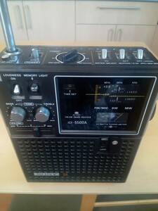 SONY　ICF-5500A　3バンドラジオ