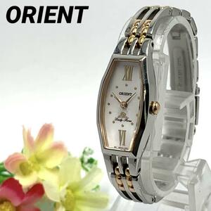 198 ORIENT Lady Rose オリエント レディース 腕時計 新品電池交換済 クオーツ式 人気 希少 ビンテージ レトロ アンティーク