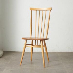 IZ77170N★レア ercol スティックバックチェア ヴィンテージ 英国 アーコール ハイバック ウィンザー ダイニングチェア 木製 椅子 イギリス