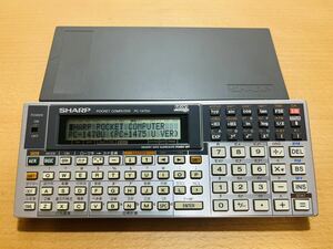 【稀少/美品】シャープ ポケットコンピュータ PC-1470U (PC-1475 大学生協版)