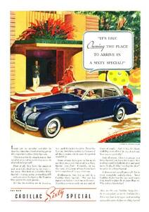 ◆1939年の自動車広告　キャデラック2　Cadillac　GM