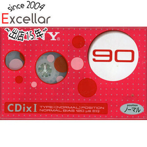 【ゆうパケット対応】SONY カセットテープ オーディオカセット ノーマルポジション CDix I C90CDX1L 90分 [管理:1100053837]