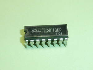 東芝 TC4516BP Presettable BINARY Up/Down COUNTER 1個　未使用