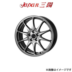 ジャパン三陽 ザック JP-202 アルミホイール 4本 インプレッサスポーツ GP6/GP7(17×7.0J 5-100 INSET50 ブラックシルバー)Japan三陽 ZACK