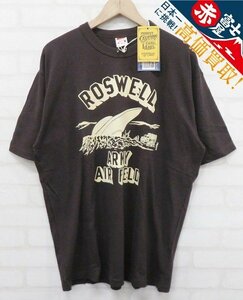 8T1782【クリックポスト対応】未使用品 FREEWHEELERS ROSWELL AAF UFO Tシャツ 2325017