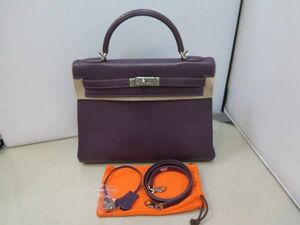 美品 Hermes エルメス ケリー32 □F刻印