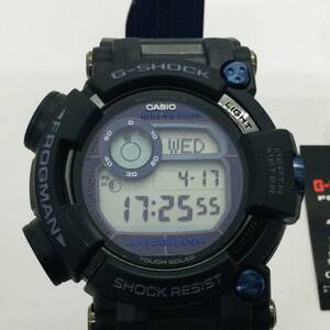 ★1円売切★◆美品◆ GWF-D1000B-1JF FROGMAN (フロッグマン) G-SHOCK CASIO カーボンファイバーベルト ソーラー電波時計