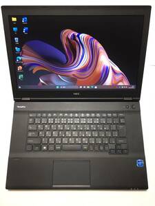 Z39 美品NEC VersaPro VK16EA-U officeインストロール済 windows11 15.6インチ intel Celeron 3855U /8GB / SSD256GB/ DVD /wifi